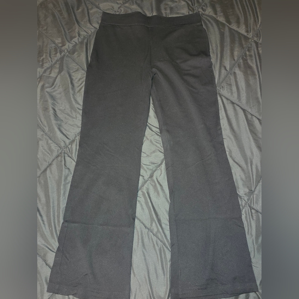 Women's Black Flared Pants